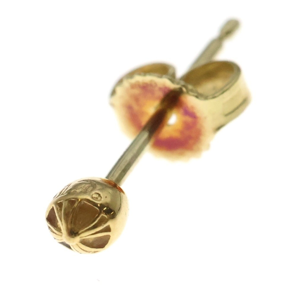 CHROME HEARTS(クロムハーツ) 22K STUD CRS BALL MINI ミニクロスボールスタッドピアス ピアス