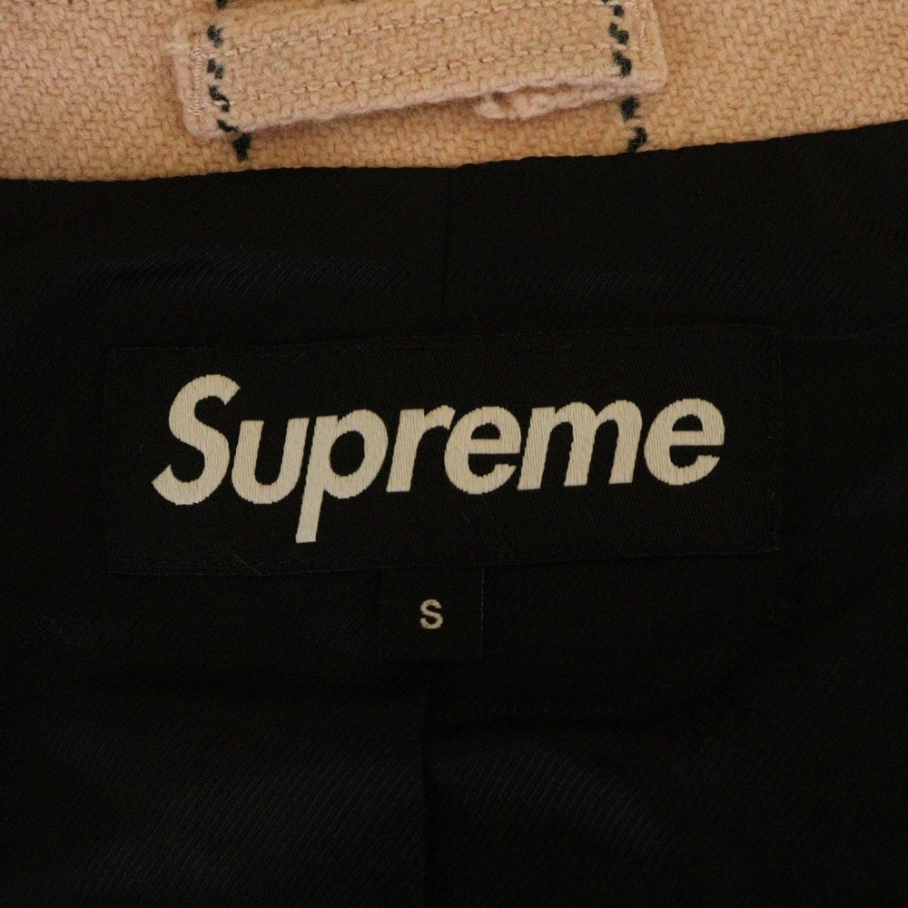 SUPREME(シュプリーム) 19AW Wool Windowpane Overcoat ウール ウィンドウペーン パネル ロングコート チェスターコート ジャケット ピンク
