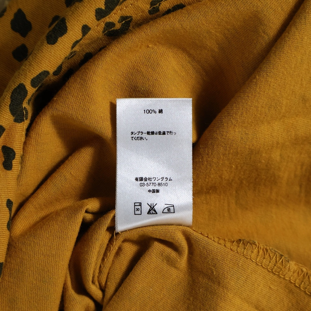 SUPREME(シュプリーム) 16SS Leopard Pocket TEE レオパード ブロンドポケット クルーネック 半袖Tシャツ カットソー ブラウン