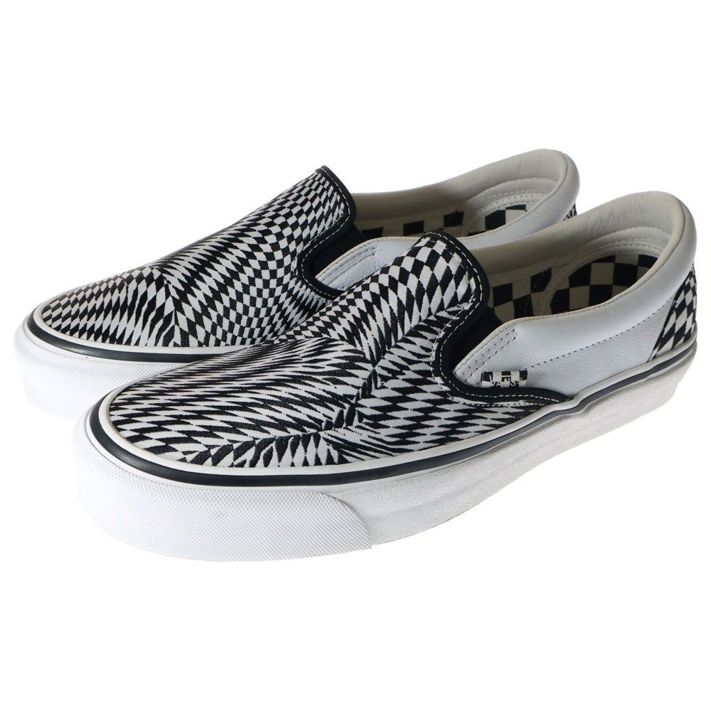 VANS(ヴァンズ) ×エンド・クロージング ボルト クラシック チェッカーボード スリッポン ローカットスニーカー US9.5/27.5cm VN0A32QNSZ620