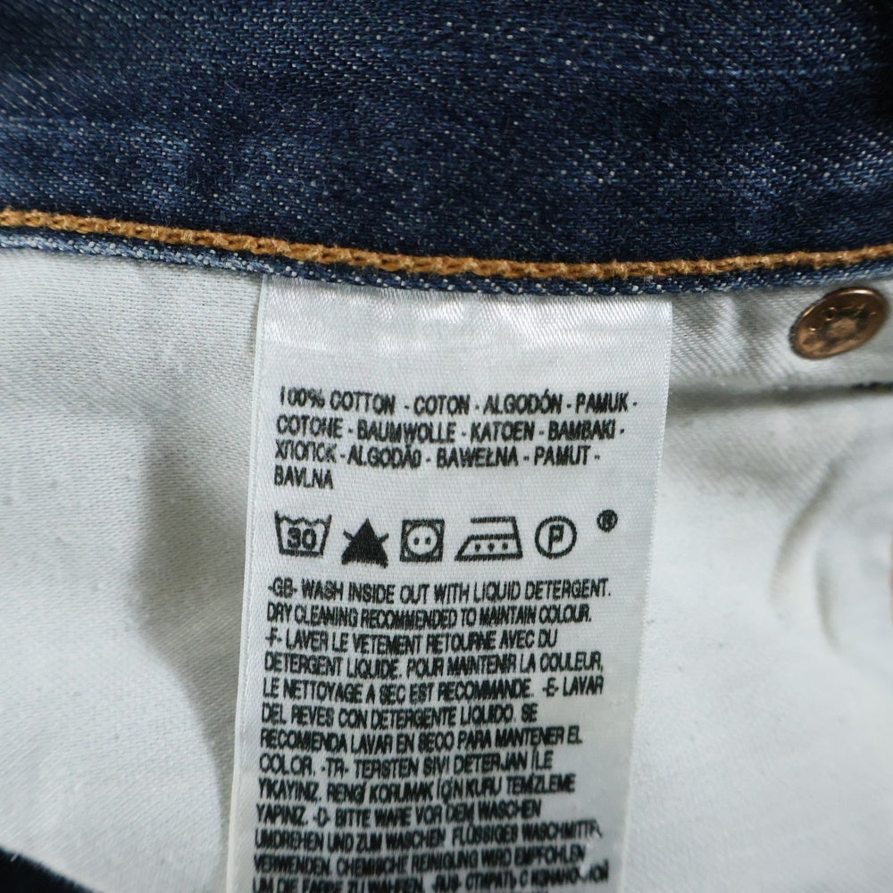 Levi's(リーバイス) 501 ボタンフライ ストレートデニムパンツ ジーンズ インディゴ