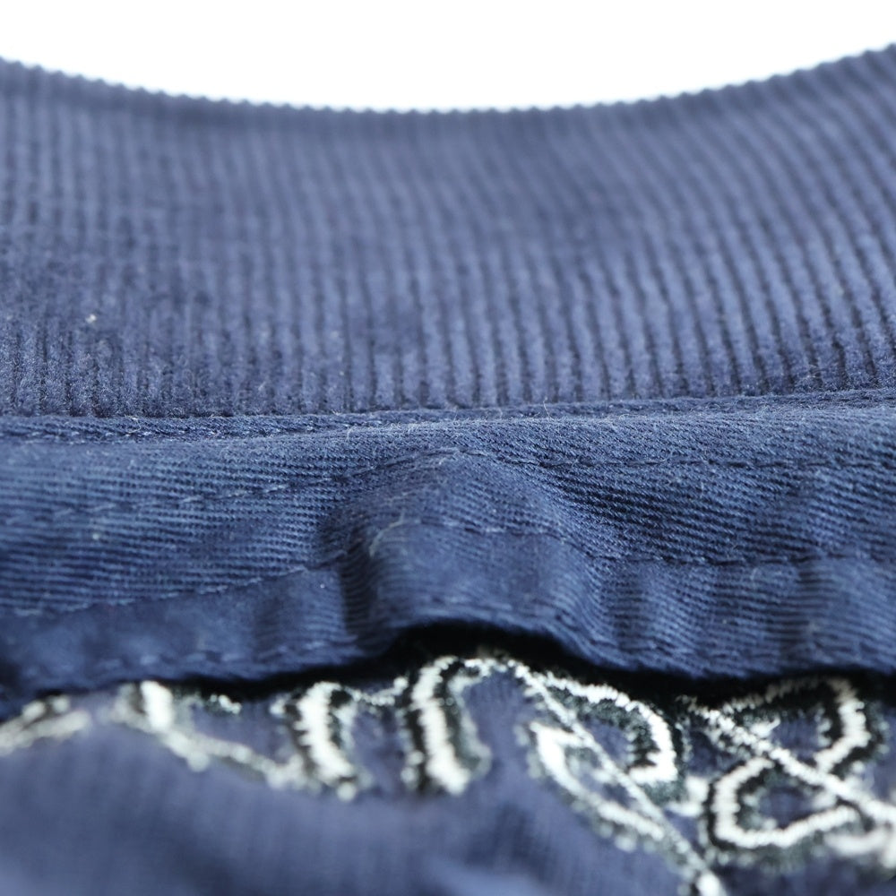 STUSSY(ステューシー) CORDUROY OE CAP コーデュロイ キャップ ネイビー