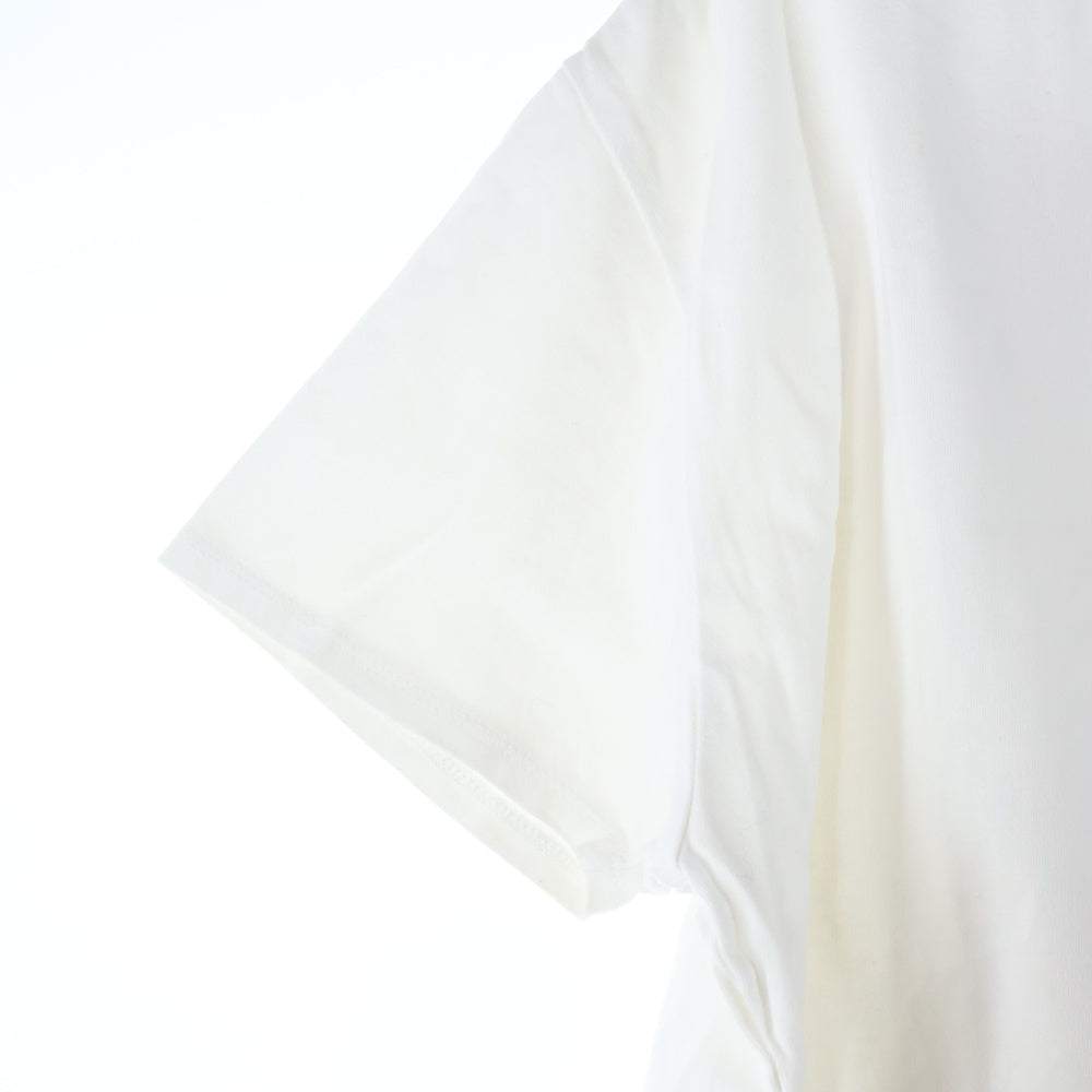 ESSENTIALS FEAR OF GOD(エッセンシャル フィアオブゴッド) boxy photo バックフォト フラワープリント 桜 クルーネック半袖Tシャツ カットソー ホワイト
