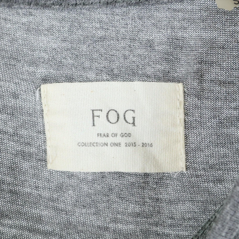 ESSENTIALS FEAR OF GOD(エッセンシャル フィアオブゴッド) 無地 プルオーバー クルーネック半袖Tシャツ カットソー グレー