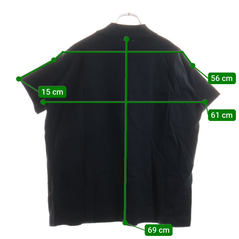 ALYX(アリクス) ロゴプリント コットン半袖Tシャツ ブラック