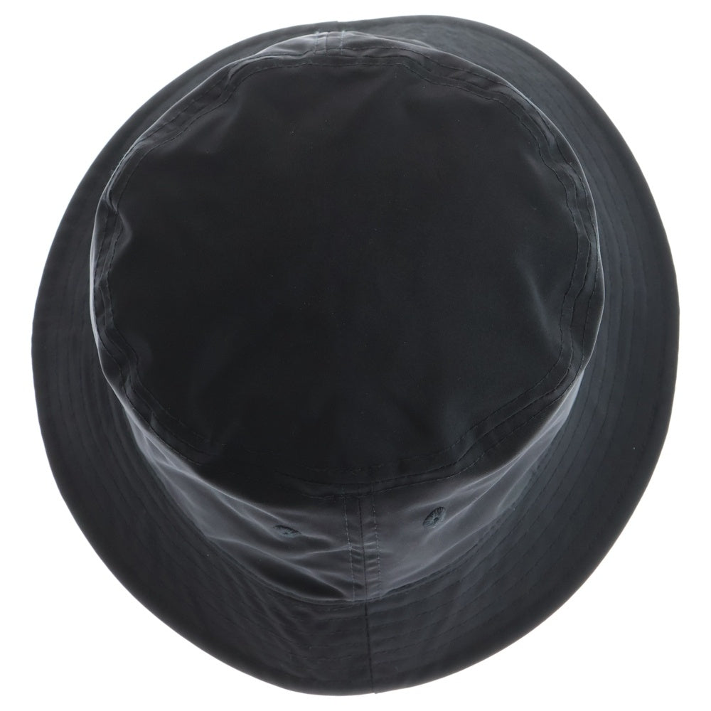 EMPORIO ARMANI(エンポリオアルマーニ) ロゴプリント バケットハット ブラック BQHA01