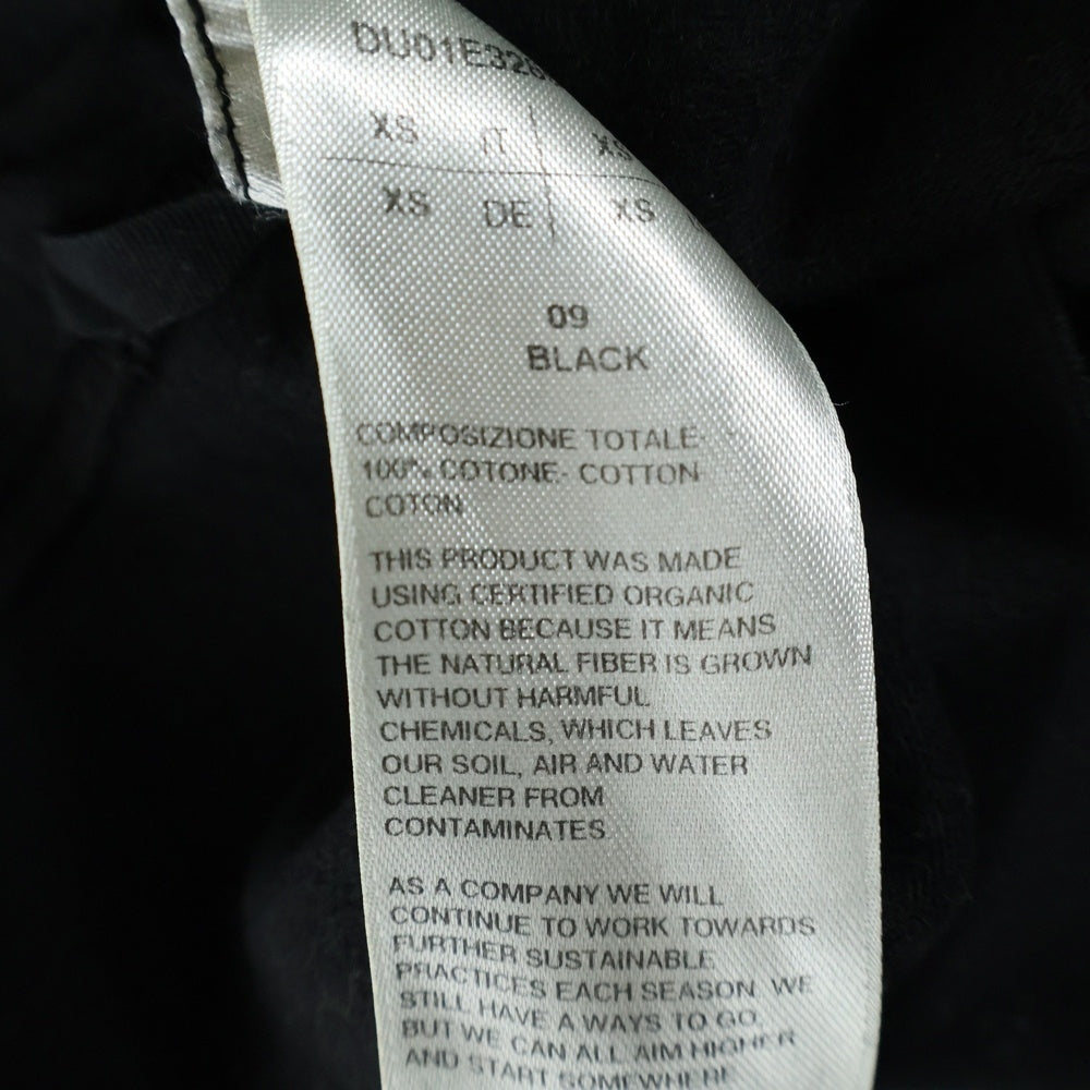 DRKSHDW(ダークシャドウ) 25SS MOUNTAIN HOODIE マウンテン フーディー ジップアップスウェットパーカー ブラック DU01E3286-RIG