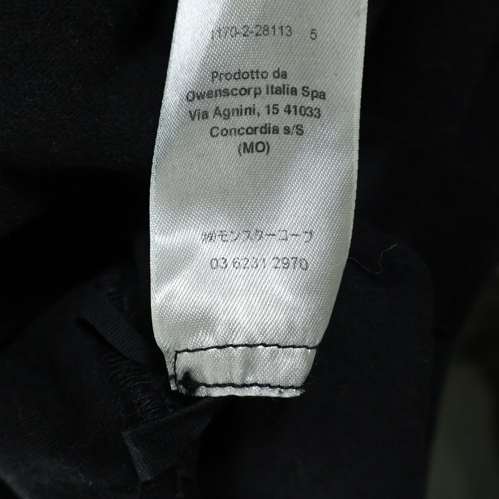 DRKSHDW(ダークシャドウ) 25SS MOUNTAIN HOODIE マウンテン フーディー ジップアップスウェットパーカー ブラック DU01E3286-RIG