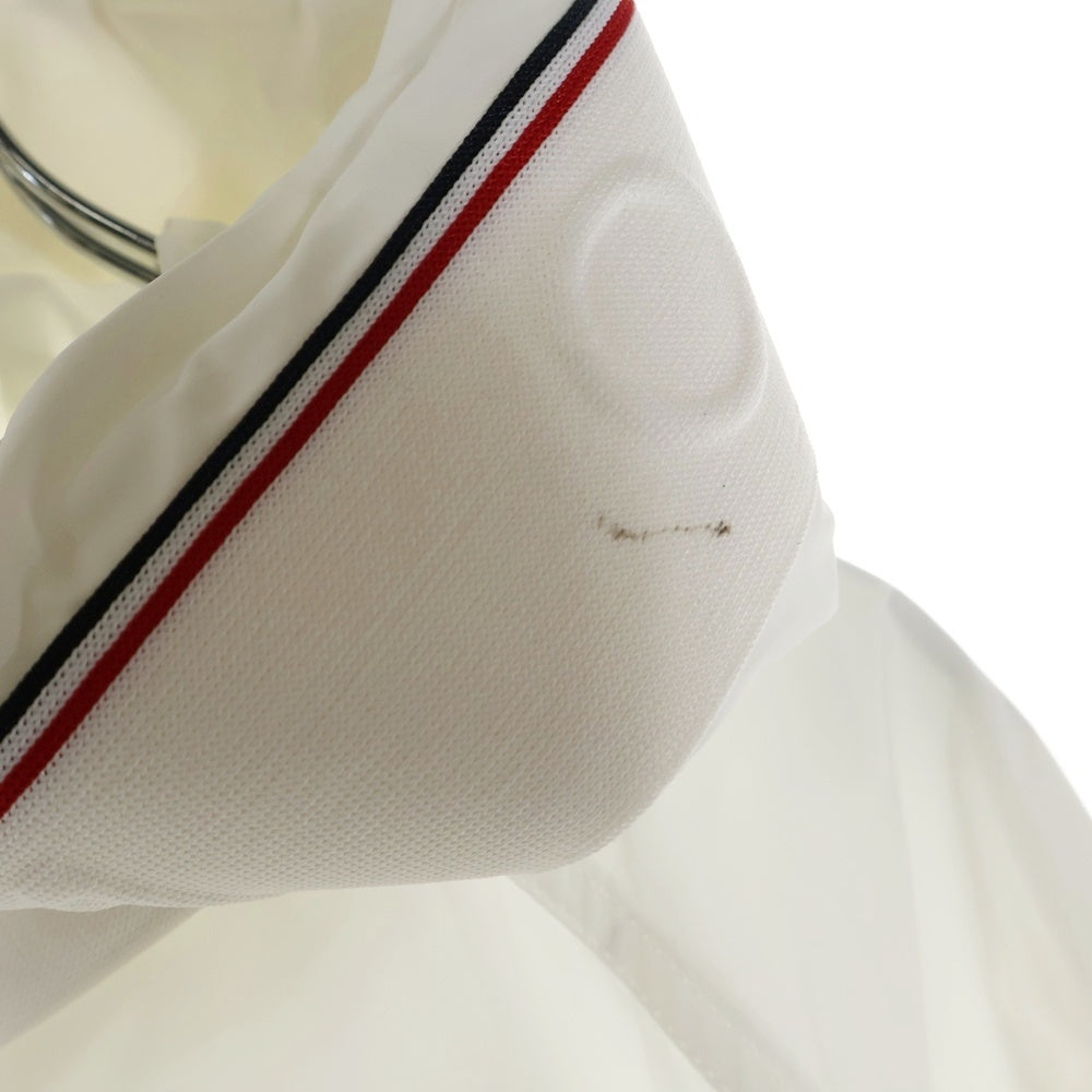 MONCLER(モンクレール) 23AW MIRA GIUBBOTTO ミラ トリコロールライン ナイロンジャケット フーディー ホワイト I20911A00047 54A91