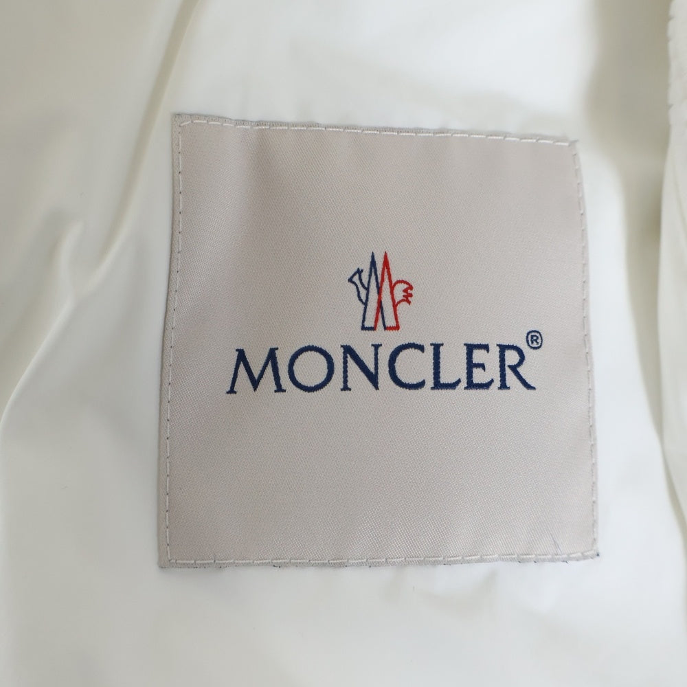 MONCLER(モンクレール) 23AW MIRA GIUBBOTTO ミラ トリコロールライン ナイロンジャケット フーディー ホワイト I20911A00047 54A91