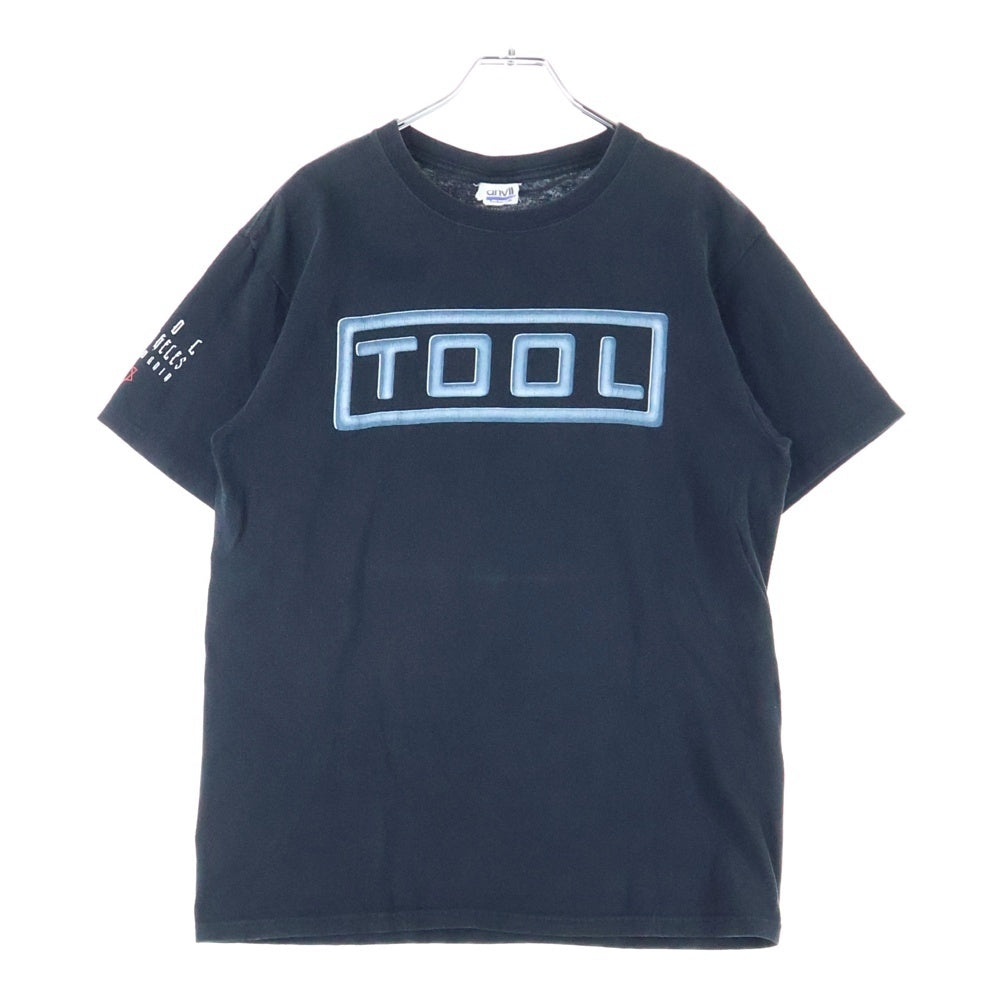 VINTAGE(ヴィンテージ) 00s 2010 VINTAGE TOOL Summer Tour Tee トゥール サマーツアー プリント クルーネック 半袖Tシャツ カットソー ブラック