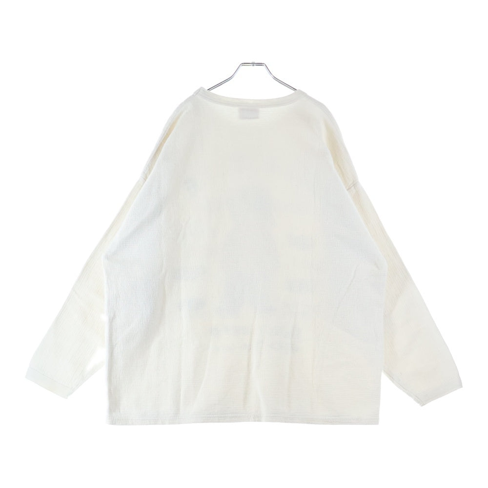 VINTAGE(ヴィンテージ) 90s Feded Glory クマ プリント クルーネック コットントレーナー レディース ホワイト