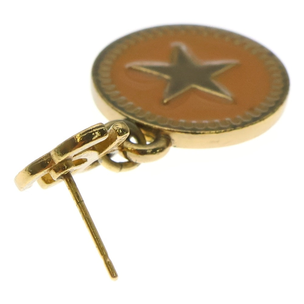 CHANEL(シャネル) ココマーク スター スタッドピアス ゴールド/ピンク