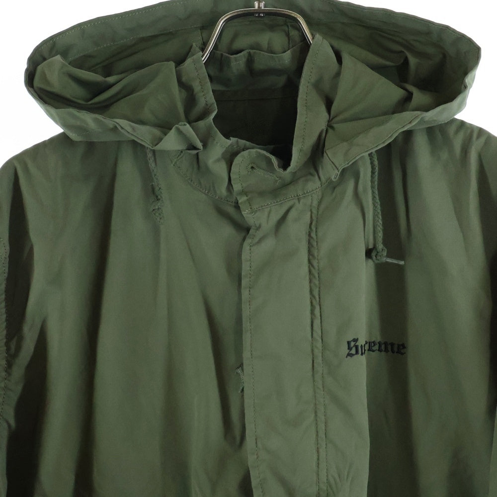 ジャケット・アウター 17AW Supreme AKIRA Fishtail Parka L Cotton Green/Black Supreme Akira Fishtail Parka