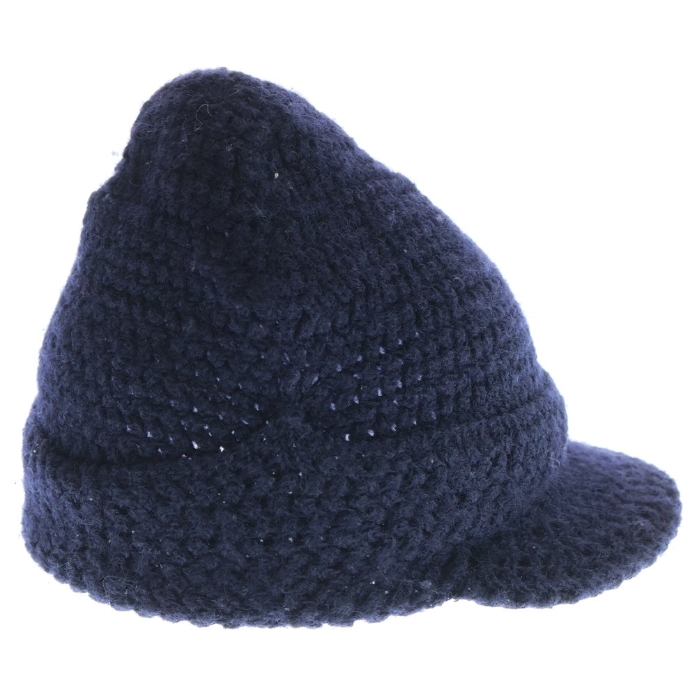 SUPREME(シュプリーム) 22AW Mohair croched crusher hat モヘアクロシェクラッシャーハット 帽子 ネイビー