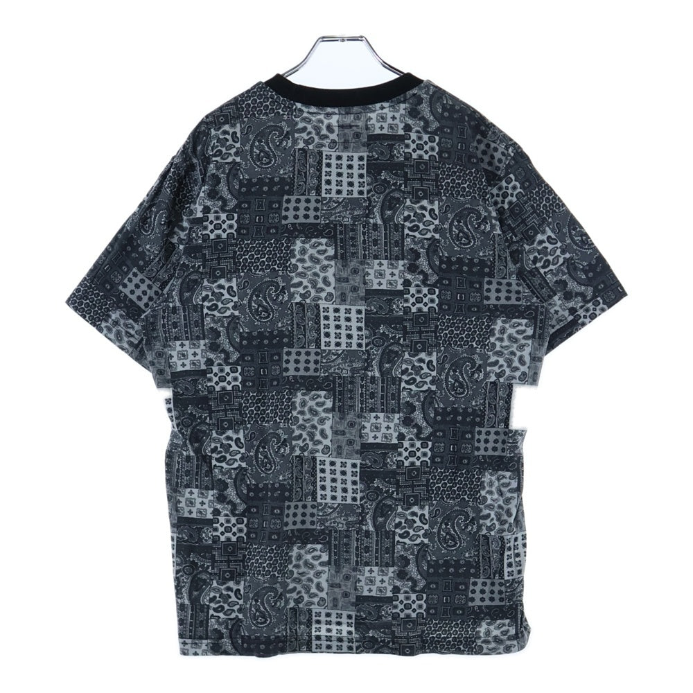 SUPREME(シュプリーム) 19SS Patchwork Paisley S/S Top パッチワークペイズリー 半袖Tシャツ カットソー ブラック
