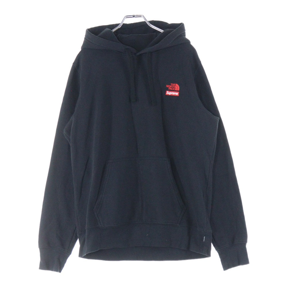 SUPREME(シュプリーム) 19AW ×THE NORTH FACE State of Liberty Hooded Sweatershirt ×ザ・ノースフェイス 自由の女神 フロントプリント プルオーバーパーカー フーディ ブラック