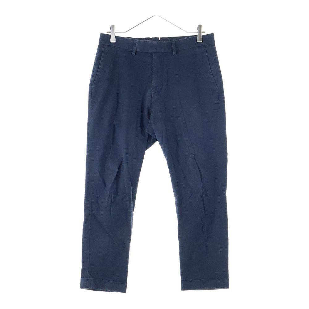 BEAUTY&YOUTH UNITED ARROWS(ビューティーアンドユースユナイテッドアローズ) ピーチシャンブレーアンクルコットンパンツ ブラック