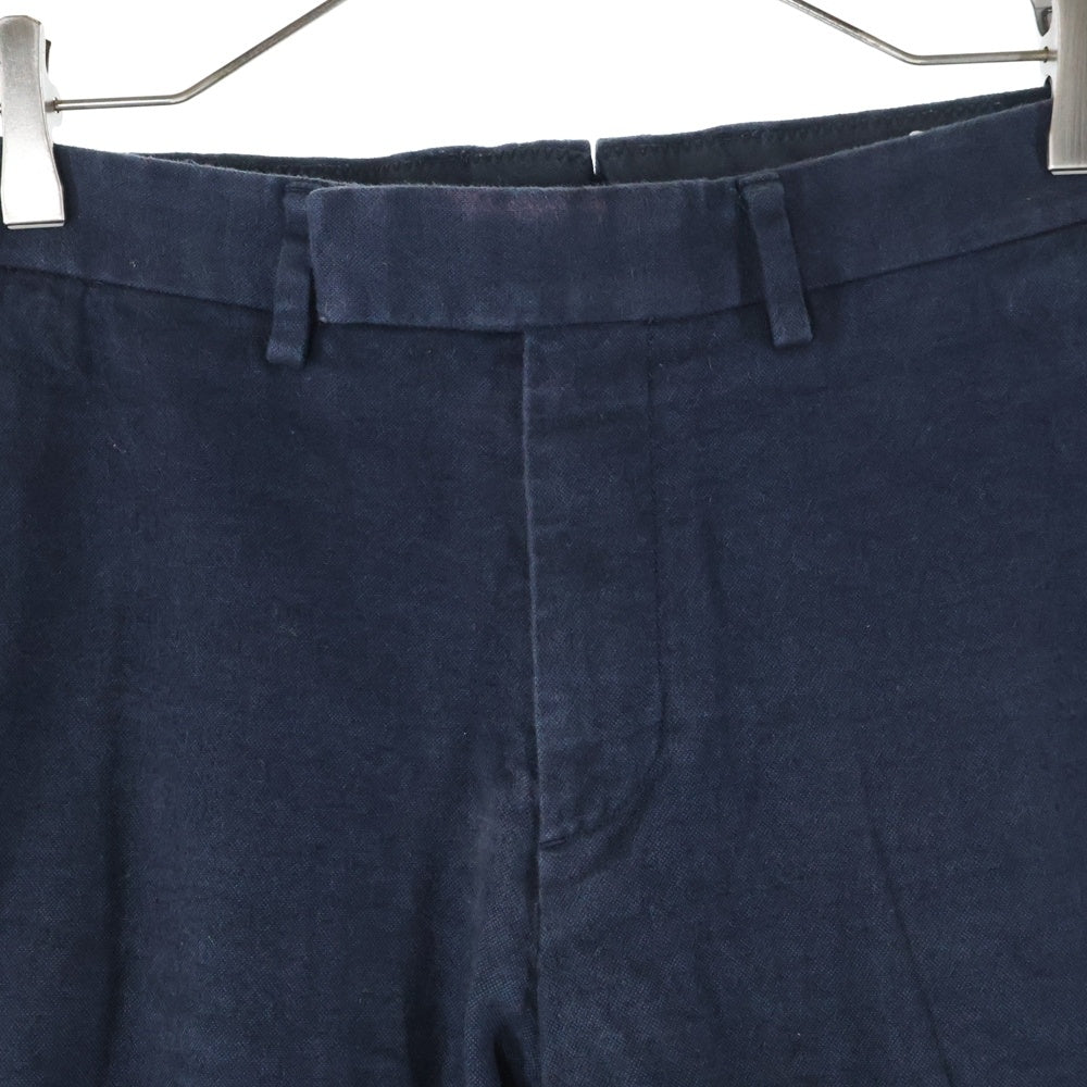 BEAUTY&YOUTH UNITED ARROWS(ビューティーアンドユースユナイテッドアローズ) ピーチシャンブレーアンクルコットンパンツ ブラック