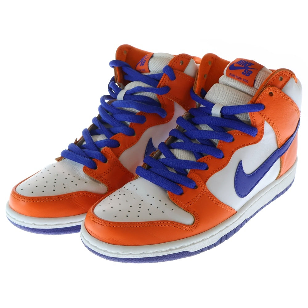 NIKE SB(ナイキエスビー) DUNK HIGH TRD QS DANNY SUPA ダンクハイ ダニースパ ハイカットスニーカーシューズ オレンジ/ホワイト US8.5/26.5cm AH0471-841
