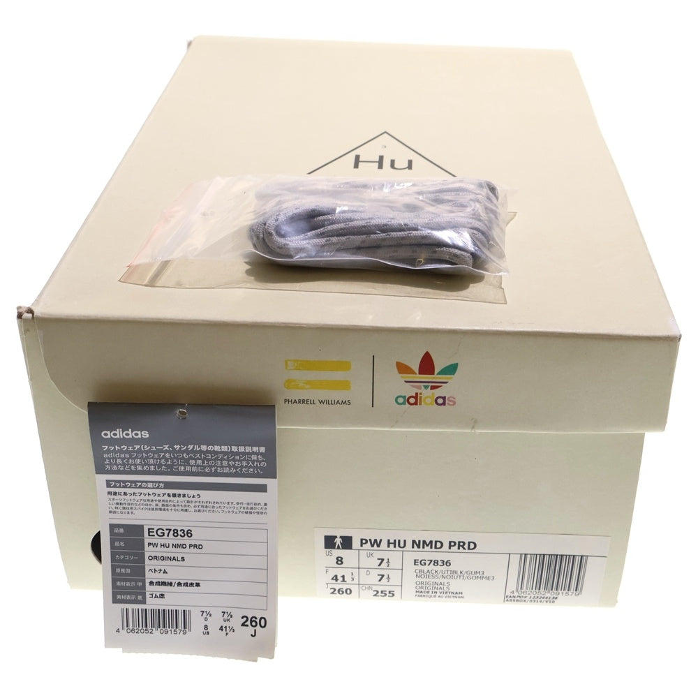 adidas Originals(アディダスオリジナルス) ×PHARRELL WILLIAMS NMD HUMAN RACE TRAIL HU ファレル ウィリアムス ヒューマン レース トレイル フー ローカットスニーカー US8/26cm EG7836