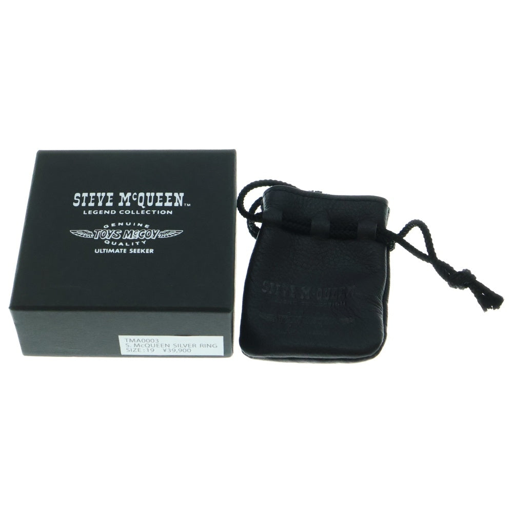 TOYS McCOY(トイズマッコイ) × STEVE MCQUEEN 80th Anniversary SILVER RING スティーブマックイーン 80周年記念限定 リング シルバー TMA0003