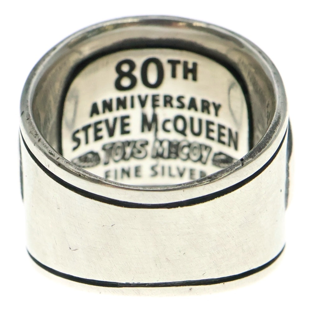 TOYS McCOY(トイズマッコイ) × STEVE MCQUEEN 80th Anniversary SILVER RING スティーブマックイーン 80周年記念限定 リング シルバー TMA0003