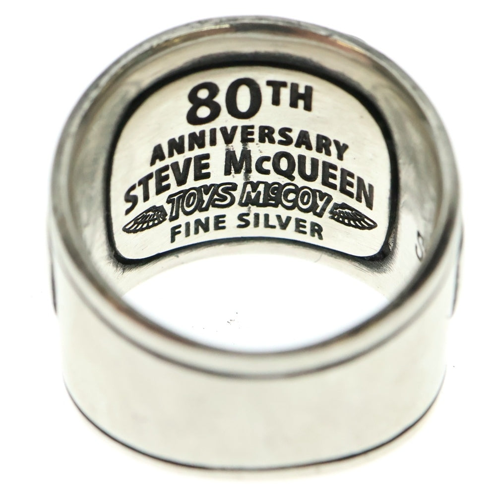 TOYS McCOY(トイズマッコイ) × STEVE MCQUEEN 80th Anniversary SILVER RING スティーブマックイーン 80周年記念限定 リング シルバー TMA0003