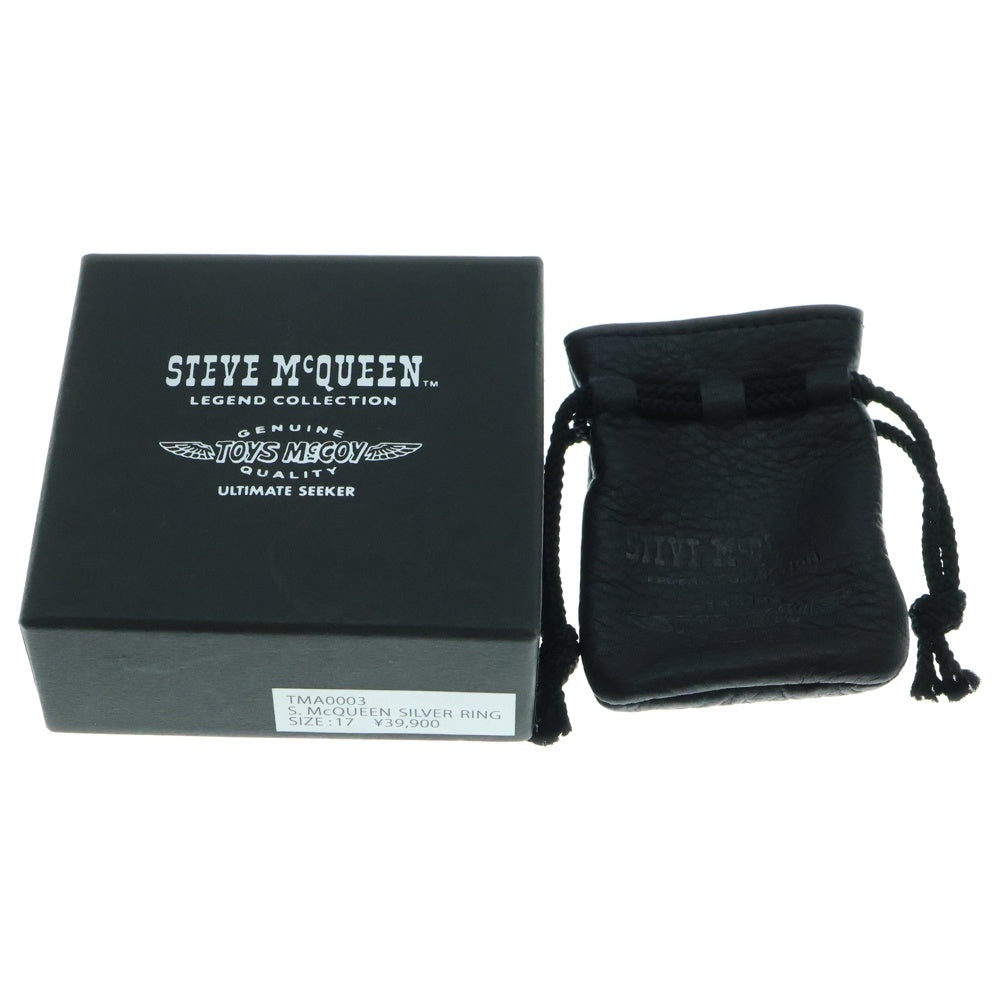 TOYS McCOY(トイズマッコイ) × STEVE MCQUEEN 80th Anniversary SILVER RING スティーブマックイーン 80周年記念限定 リング シルバー TMA0003