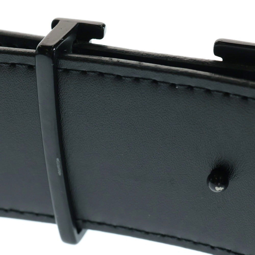 LOUIS VUITTON(ルイヴィトン) ダミエグラフィット サンチュールLVイニシアル ベルト ブラック M9808