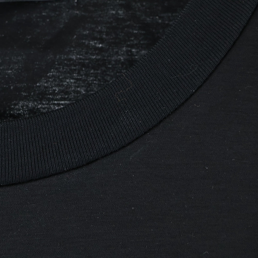 TATRAS(タトラス) 25SS CIALO チアーロ 袖ロゴワッペン 半袖Tシャツ ブラック MTAT25S8265