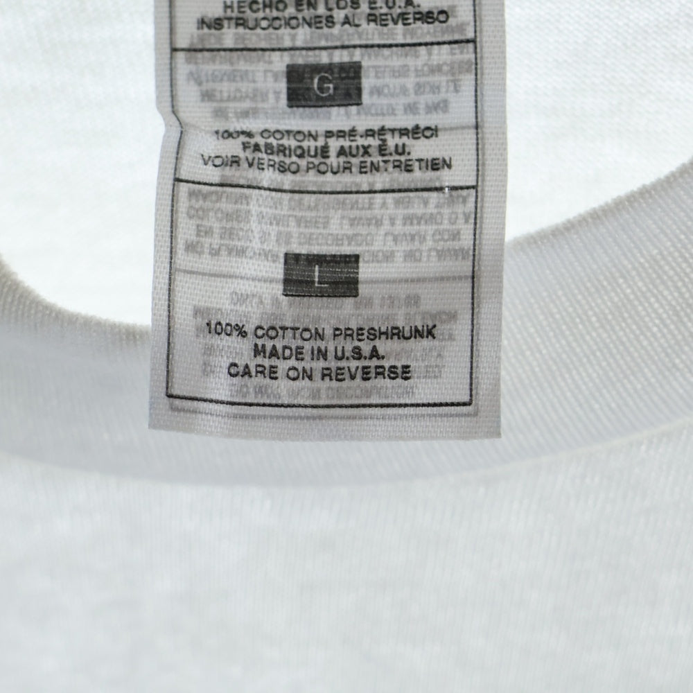 VINTAGE(ヴィンテージ) 90s Newport Pleasure Tee ニューポート FRUITSタグ フロントロゴ プリント クルーネック 半袖Tシャツ カットソー ホワイト