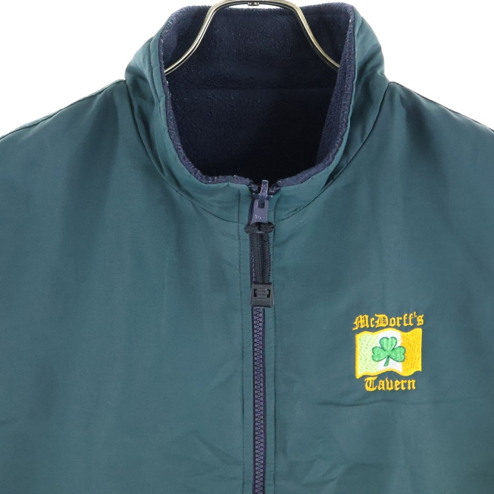 NO BRAND(ノーブランド) GLOBALGEAR リバーシブルベスト グリーン