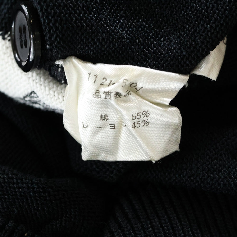 NO BRAND(ノーブランド) GREEN CLUBS ロードランナー刺繍ベスト ブラック