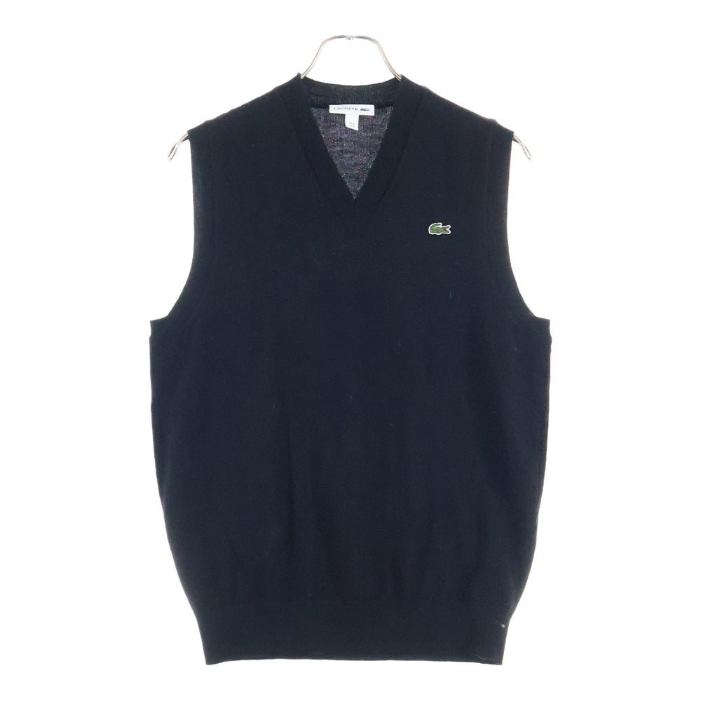 LACOSTE(ラコステ) ニットベスト ブラック