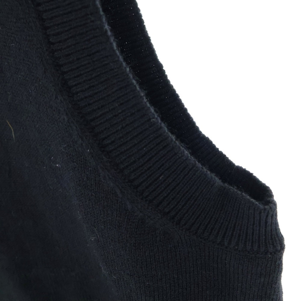 LACOSTE(ラコステ) ニットベスト ブラック