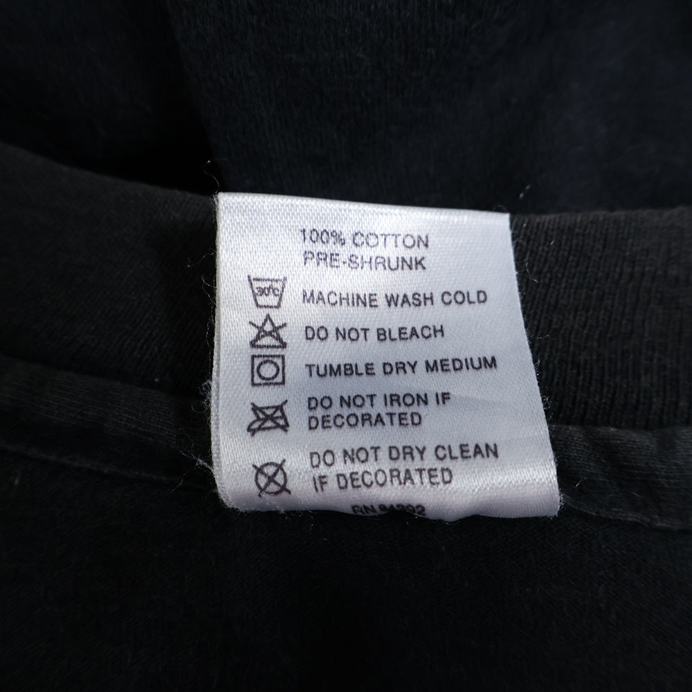 VINTAGE(ヴィンテージ) 90s エルビス プレスリー 両面プリント 半袖Tシャツカットソー ブラック