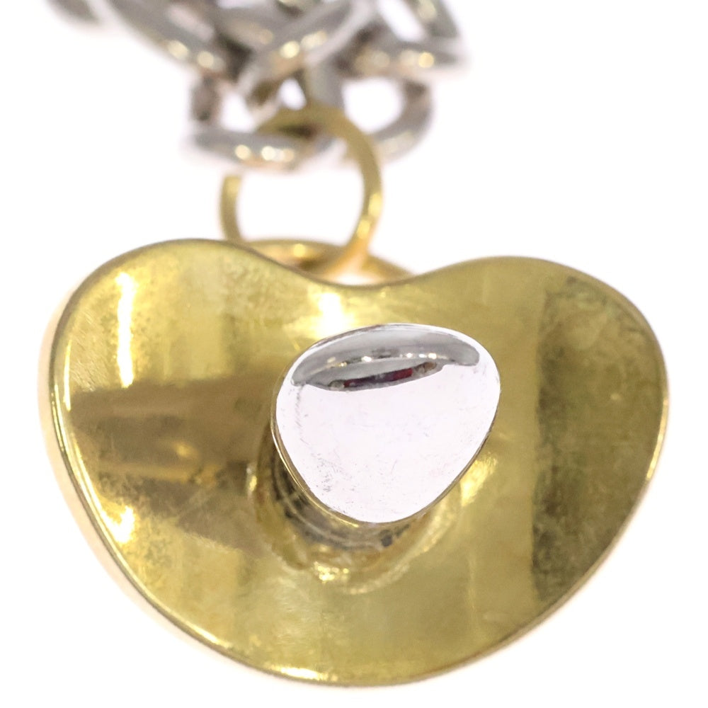 Heaven by Marc Jacobs(ヘブンバイマークジェイコブス) チェーン切り替え おしゃぶりネックレス シルバー