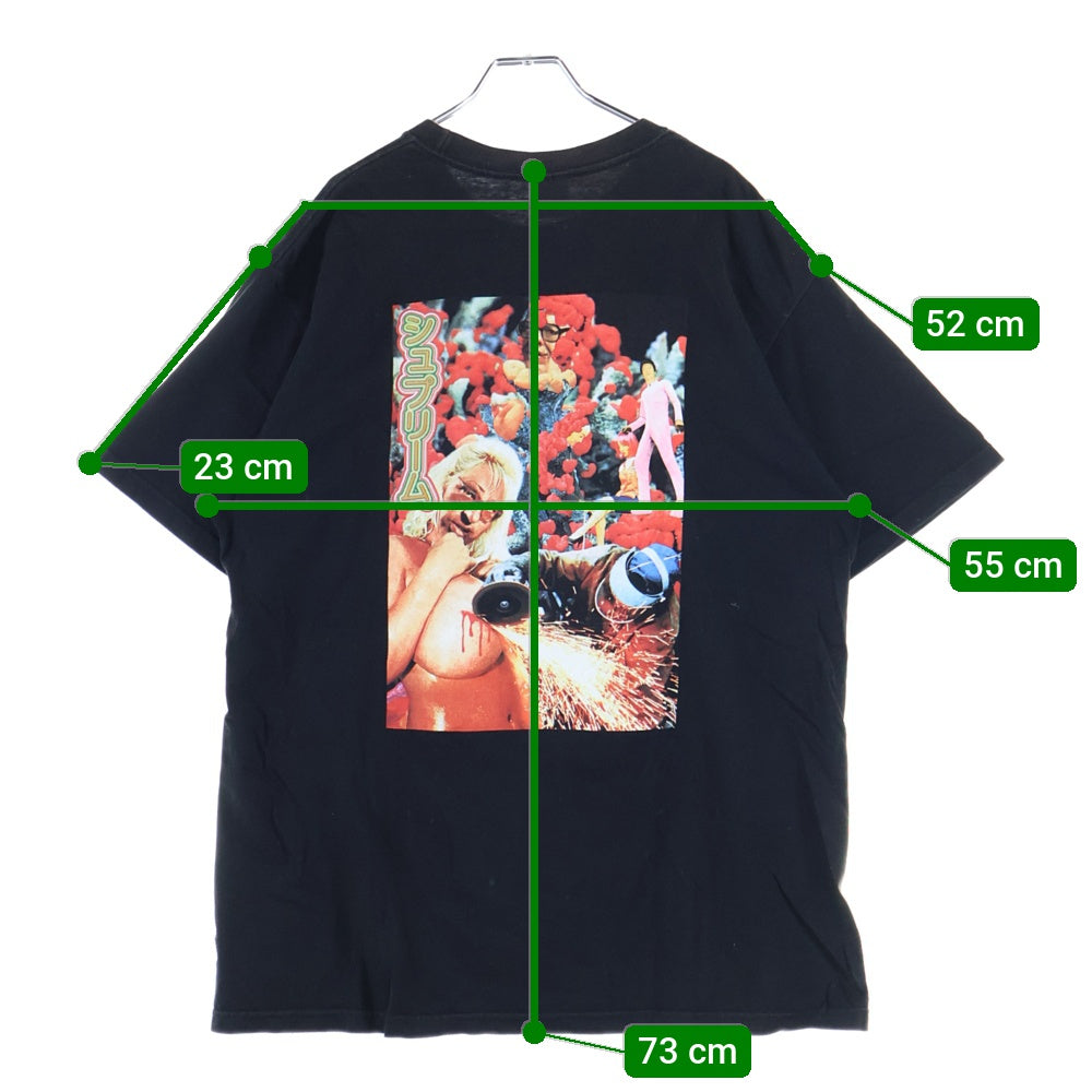 SUPREME(シュプリーム) 19SS Sekintani La Norihiro Boobies Tee セキンタニ ラ ノリヒロ グラフィックプリント 半袖Tシャツ カットソー ブラック 補修有り