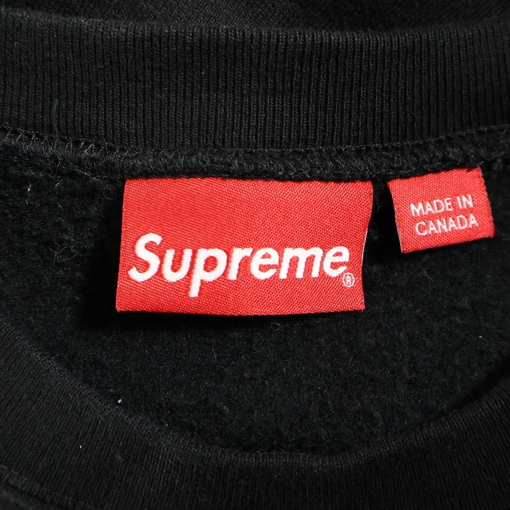 SUPREME(シュプリーム) 22AW Box Logo Crewneck Sweatshirt ボックスロゴ クルーネックスウェット ブラック