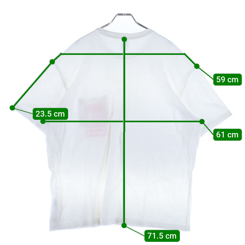 SUPREME(シュプリーム) 23SS ×THE NORTH FACE Printed Pocket Tee ザ ノースフェイス ポケット ロゴプリント クルーネック 半袖Tシャツカットソー ホワイト NT02309I