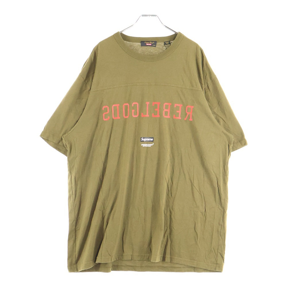 SUPREME(シュプリーム) 23SS ×Undercover football top アンダーカバー フットボール トップ Tシャツ 半袖カットソー カーキ