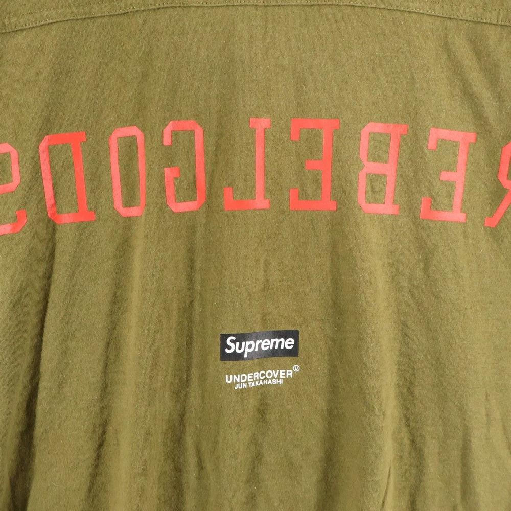 SUPREME(シュプリーム) 23SS ×Undercover football top アンダーカバー フットボール トップ Tシャツ 半袖カットソー カーキ