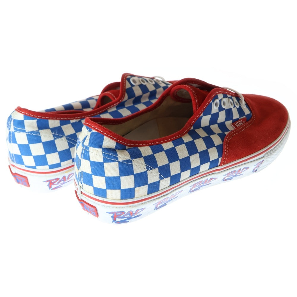 VANS(ヴァンズ) 2007 × RAD PACK Authentic Syndicate Skyway ラッド パック オーセンティック シンジケート スカイウェイ チェッカーボード ローカットスニーカー VN-0EFPQZE