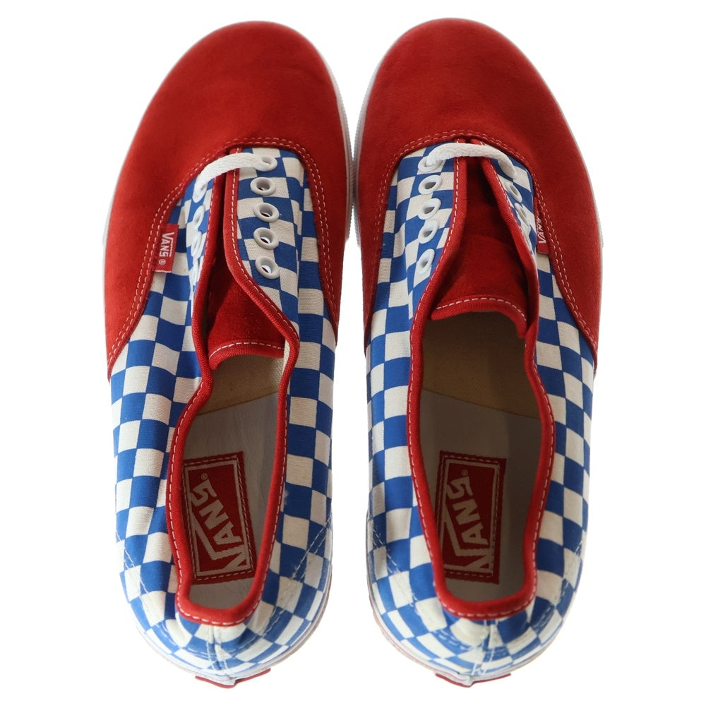 VANS(ヴァンズ) 2007 × RAD PACK Authentic Syndicate Skyway ラッド パック オーセンティック シンジケート スカイウェイ チェッカーボード ローカットスニーカー VN-0EFPQZE