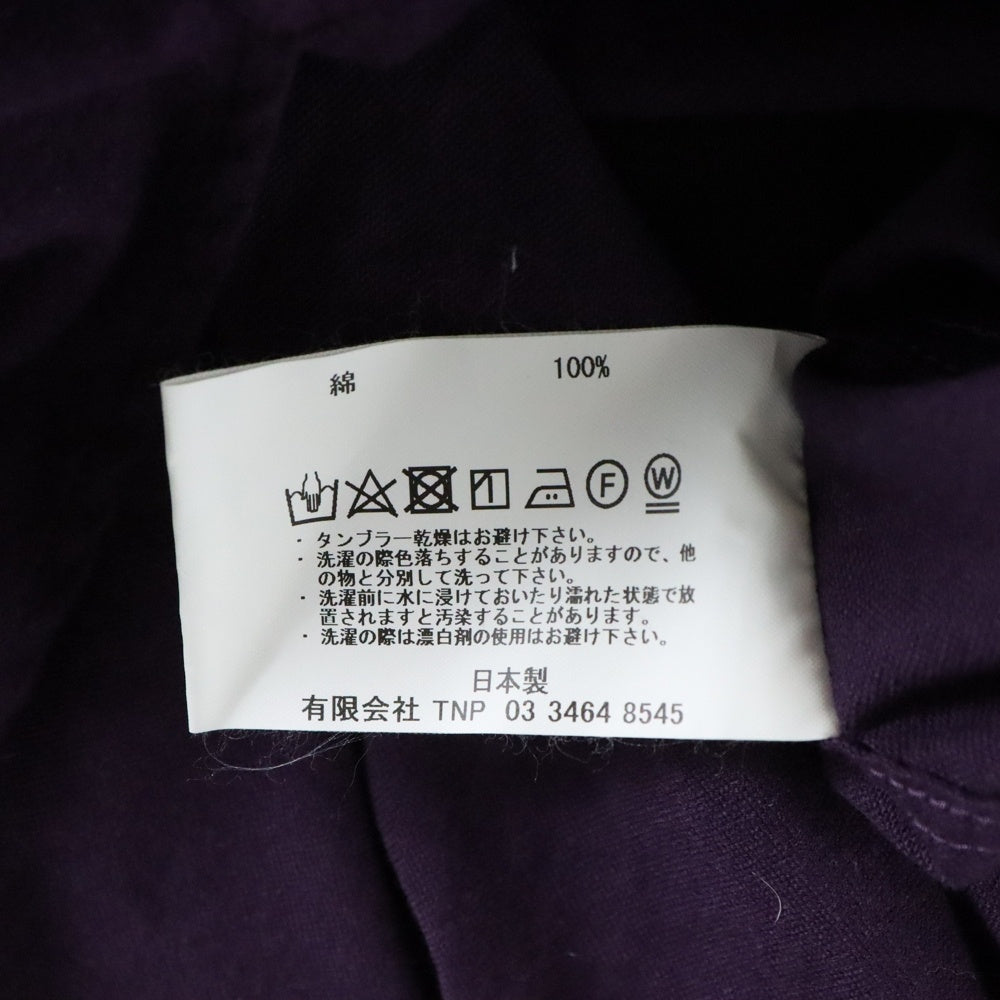 nonnative(ノンネイティブ) 19AW CARPENTER SHIRT JAKCET コットン カーペンターシャツ パープル NN-SJ3603