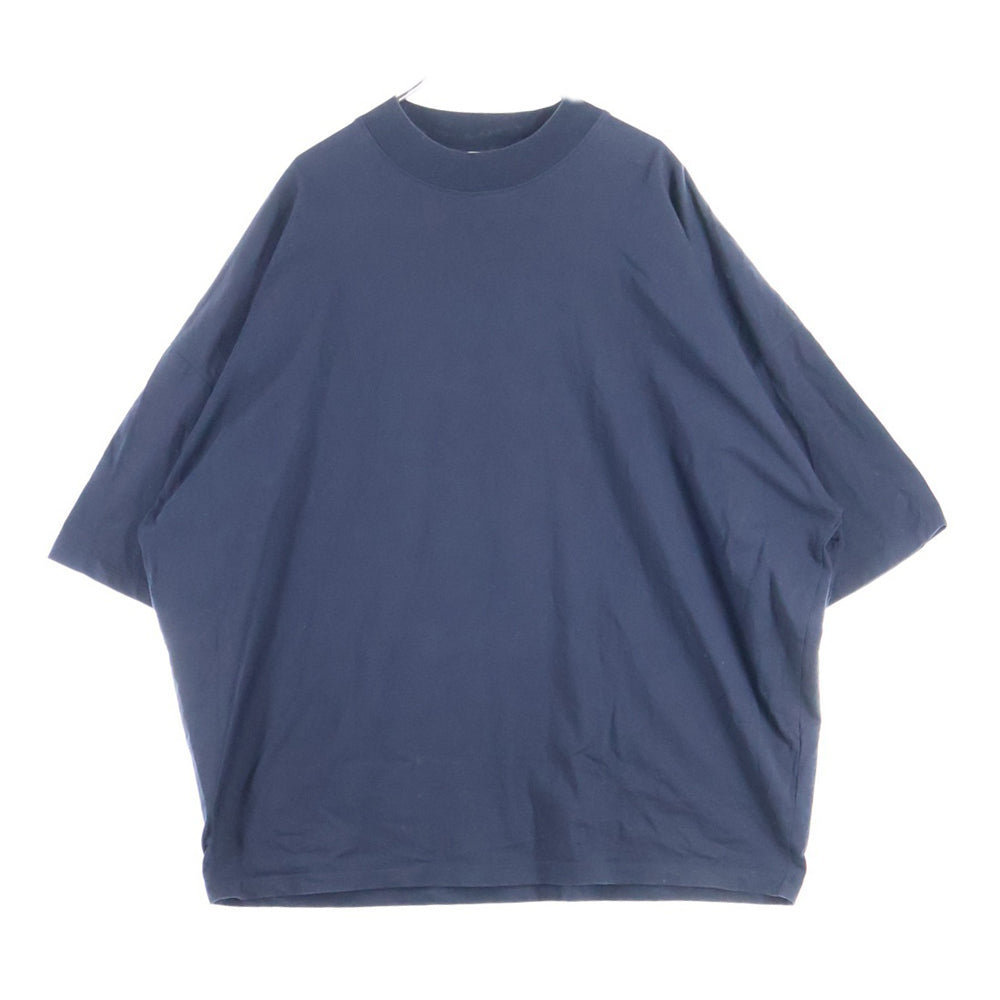 JIL SANDER(ジルサンダー) コットン 無地 オーバー 半袖Tシャツ カットソー ブラック JSMT706022 MT247308