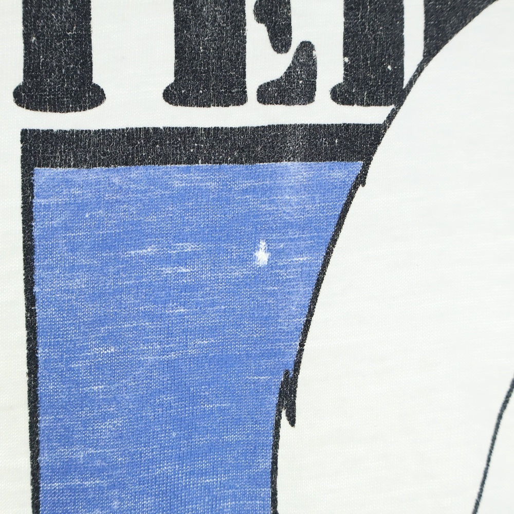 VINTAGE(ヴィンテージ) 80s Disney TOON WEAR Roger Rabit ロジャーラビット フロントプリント 半袖Tシャツ カットソー ホワイト