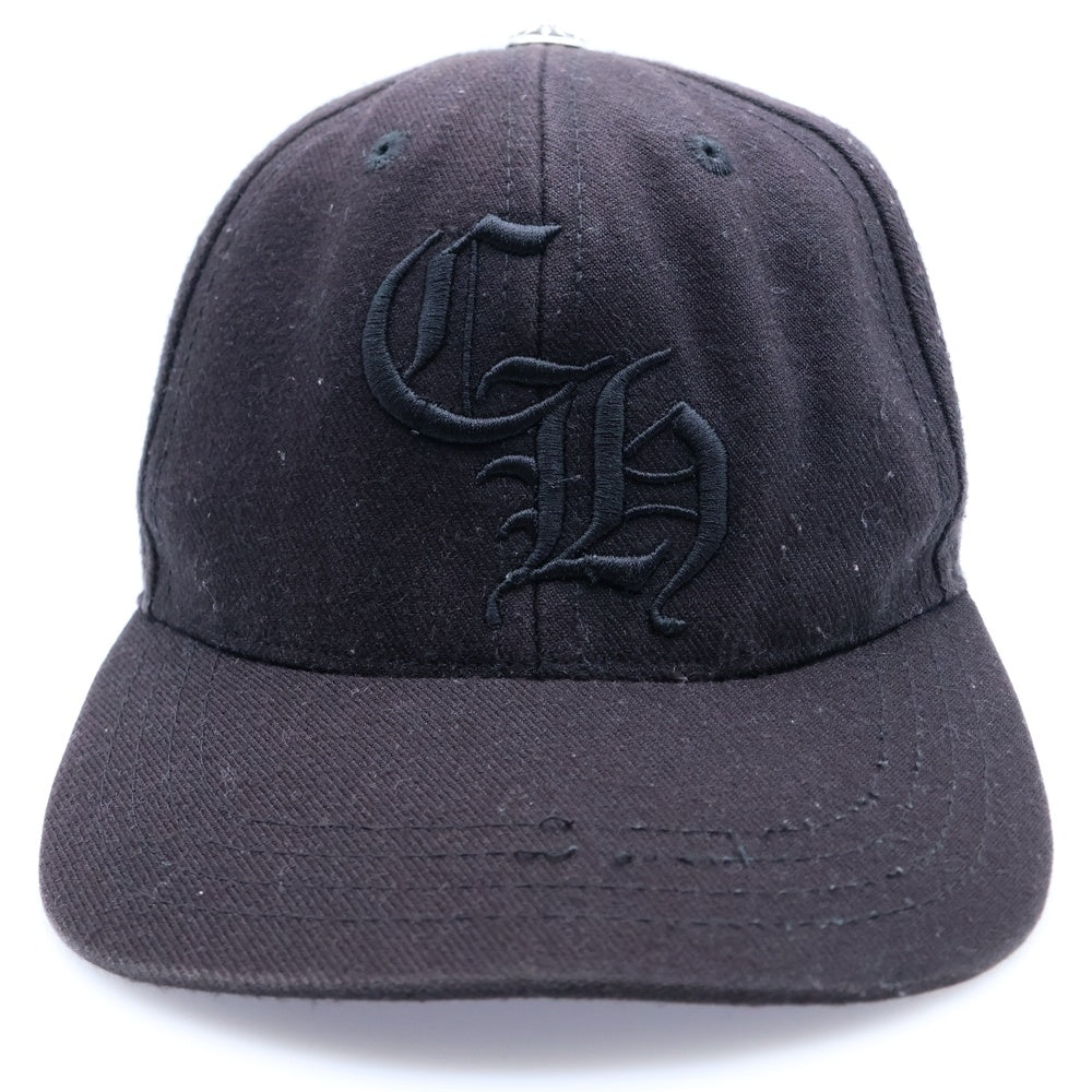 CHROME HEARTS(クロムハーツ) CH BASEBALL Trucker Cap ウールトラッカーキャップ ベースボールキャップ 帽子 ブラック