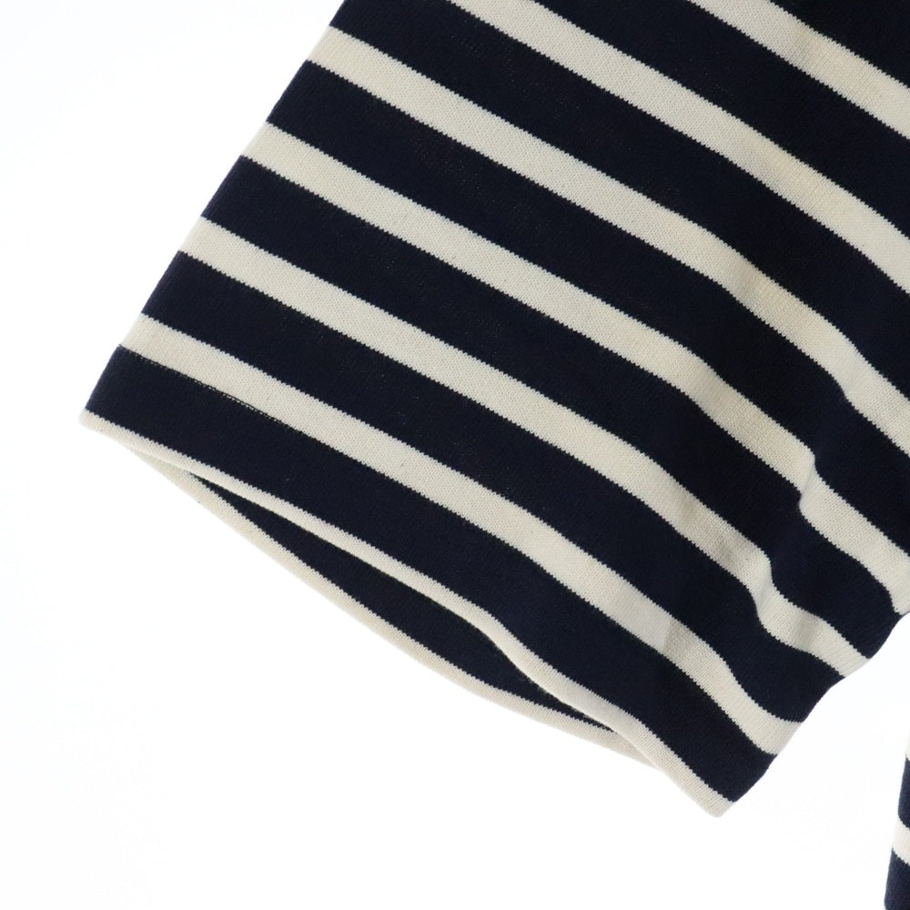 muta(ムータ) MARINE マルニー リンガーボーダー半袖Tシャツカットソー ネイビー/ホワイト MMJC-434426-NVWH